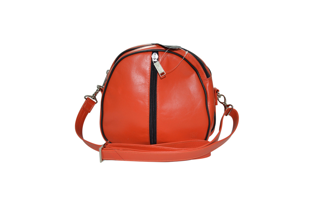 Bag made of Buffalo leather TM 062, red, CL Products, Sri Lanka
