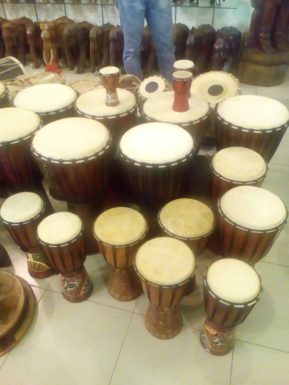 Djembe — percussion instrument, Sri Lanka