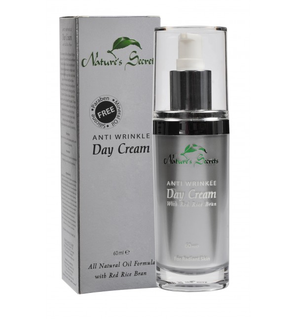 Day cream against wrinkles 60 ml, "Platinum", Natures Secrets, Sri Lanka