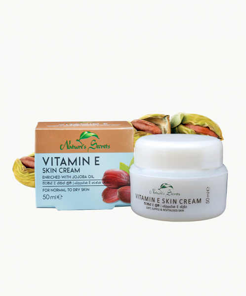Face cream with vitamin " E " 150 ml, Nature's Secrets, Sri Lanka