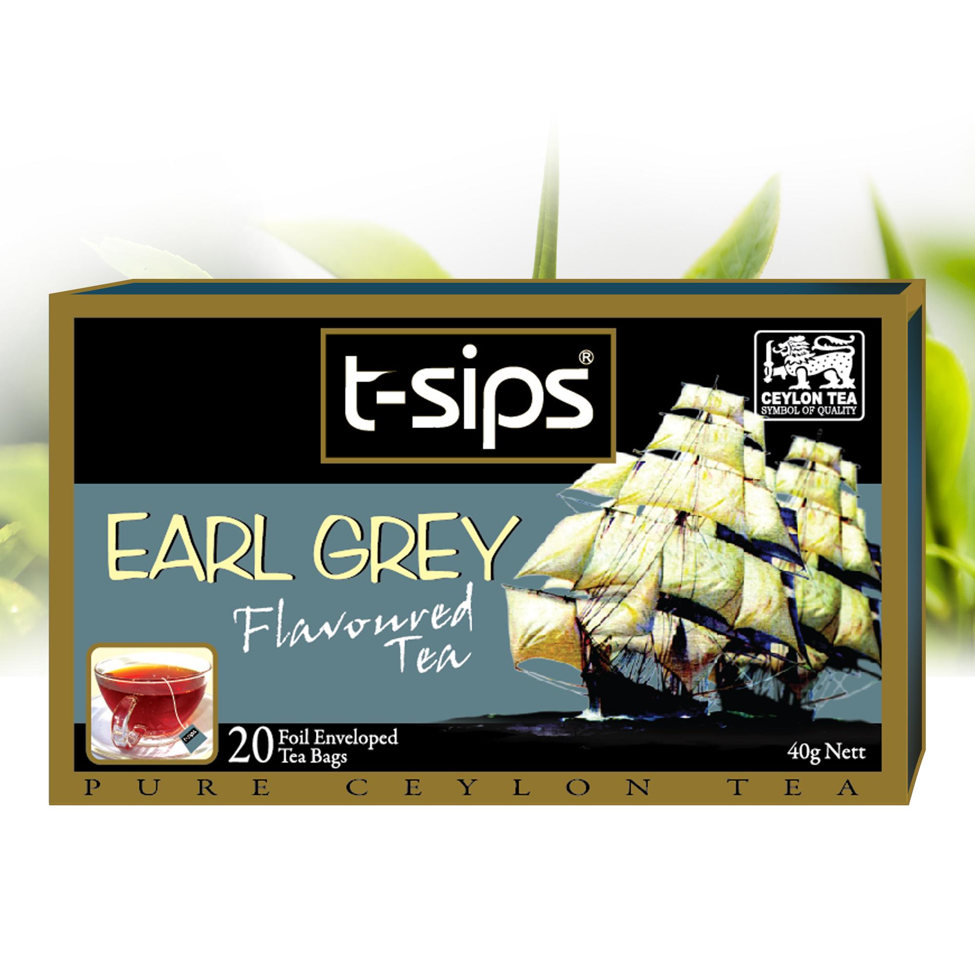 Black Tea- Earl Grey Flavoured  2gX 20 tea bags