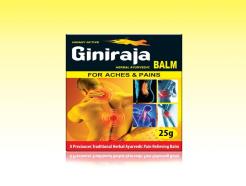 Herbal balm Giriraja, relieving pain 25 gr