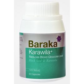 Capsules of Barack Karawilla Plus+ for immune system 60 capsules, Sri Lanka