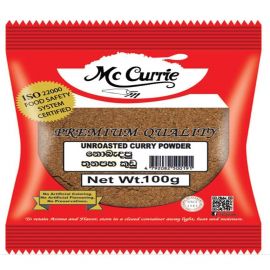 McCurrie Curry Powder Unroasted (100g)