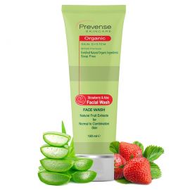 Strawberry & Aloe Facial Wash For Normal To Combination Skin 120 мл