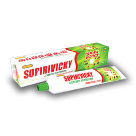 Toothpaste "Supirivicky" Ayur 110 g, SIDDHALEPA, Sri Lanka [CLONE]