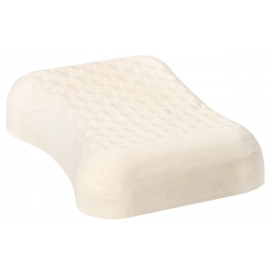 Latex massage pillow with a recess under the shoulder 38*56*12, Sri Lanka