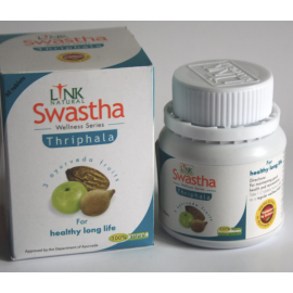 TRIPHALA (Triphala) SWASTHA complex based on fruit 30 pieces 1 pack, Link Natural, Sri Lanka